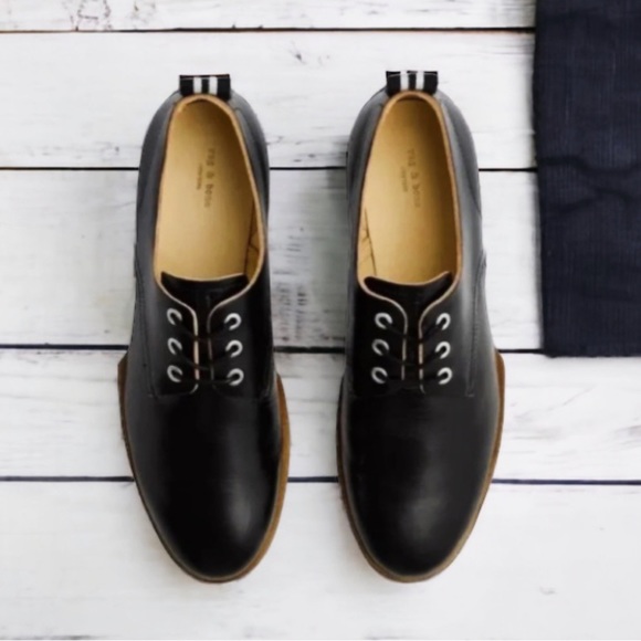 Rag & Bone Audrey Leather Oxfords - Picture 3 of 16